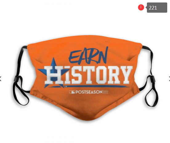 MLB Houston Astros #4 Dust mask with filter